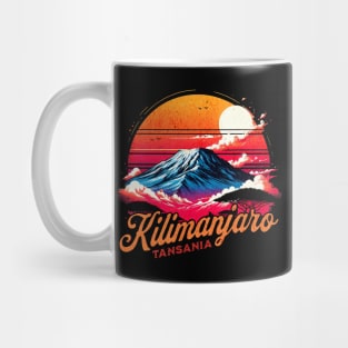 Kilimanjaro Mountain Tansania Design Mug